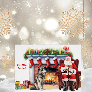 Weihnachtsgeschenk Alaskan Malamute Dog Holiday