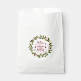 Weihnachtsgeschenk an die New Geboren King Monogra Geschenktütchen