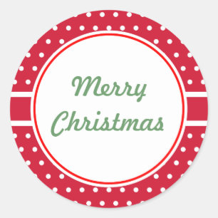 Weihnachtsgeschenk-Aufkleber Runder Aufkleber