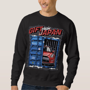 Weihnachtsgeschenk aus Japan Nissan GT-R35 Sweatshirt