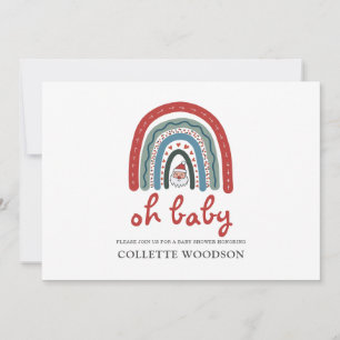 Weihnachtsgeschenk Baby Dusche Einladung