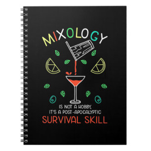 Weihnachtsgeschenk   Barkeeper Mixologe Notizblock