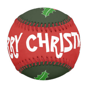 Weihnachtsgeschenk Baseball mit individuellem Name