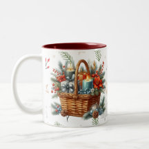 Weihnachtsgeschenk Basket Tasse