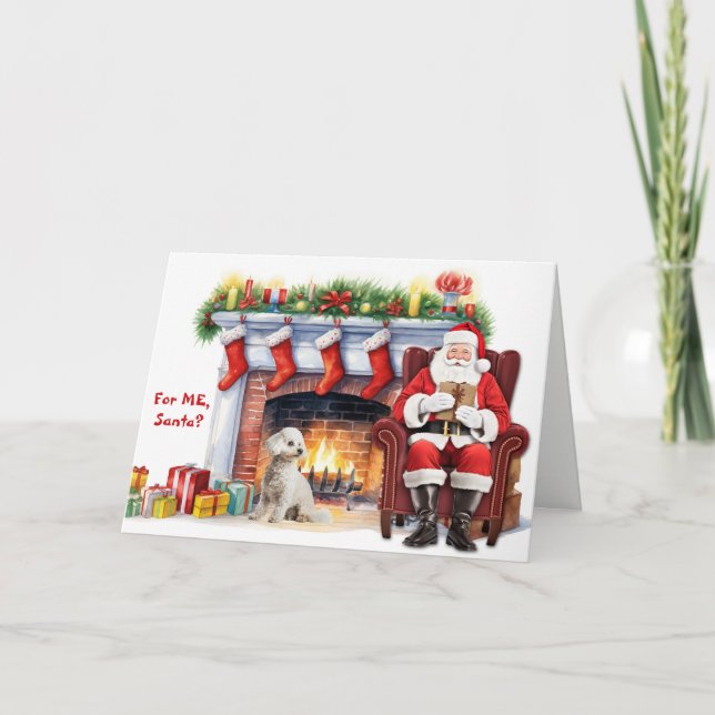 Weihnachtsgeschenk Bichon Frise Hund Weihnachten (Vorderseite)