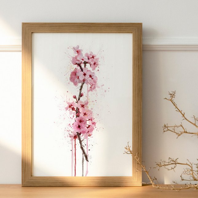 Weihnachtsgeschenk-Blüten-Kirschblüte Poster (Von Creator hochgeladen)
