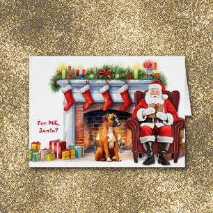 Weihnachtsgeschenk Boxer Dog Weihnachten