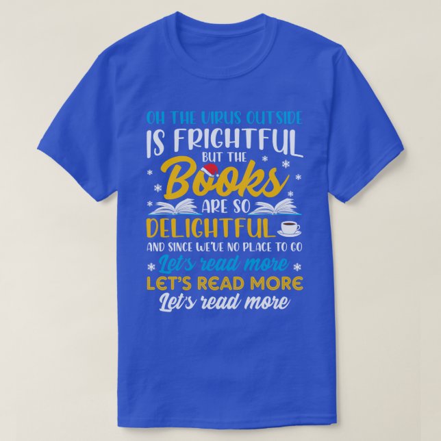 Weihnachtsgeschenk buchen T-Shirt (Design vorne)