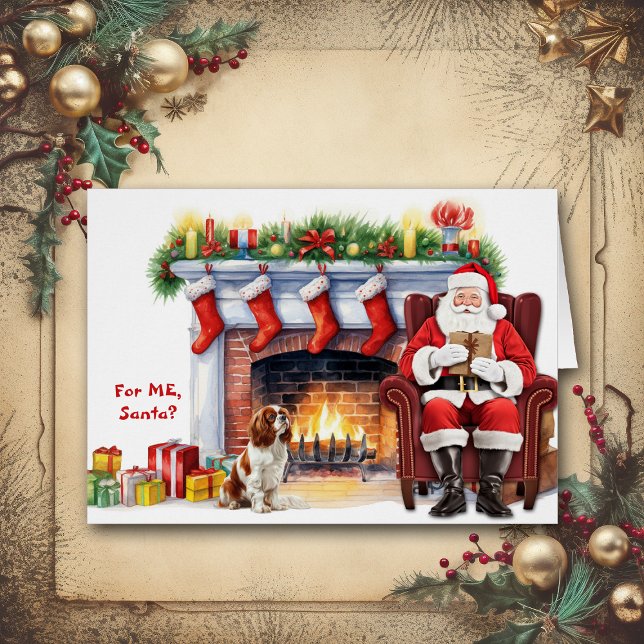 Weihnachtsgeschenk Cavalier König Charles Spaniel  (Von Creator hochgeladen)