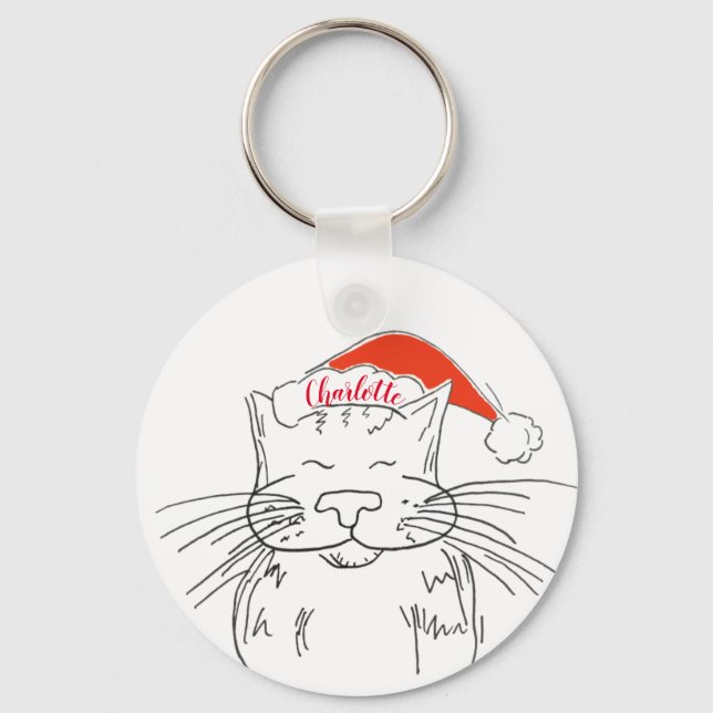 Weihnachtsgeschenk des Vaters Schlüsselanhänger (Vorderseite)