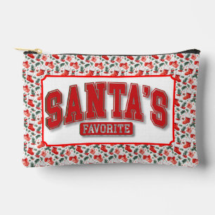 Weihnachtsgeschenk des Weihnachtsmanns Zubehörtasche