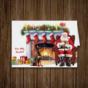 Weihnachtsgeschenk Doberman Pinscher Dog Weihnacht