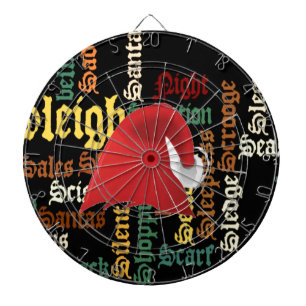 Weihnachtsgeschenk Einen schönen Tag & eine besser Dartscheibe