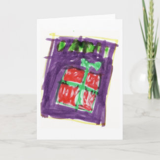 Weihnachtsgeschenk Feiertagskarte