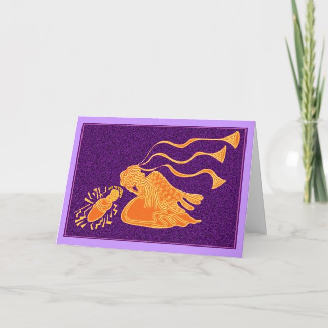 Weihnachtsgeschenk Feiertagskarte (Vorderseite)