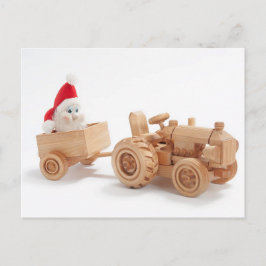 Weihnachtsgeschenk Feiertagspostkarte