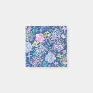 Weihnachtsgeschenk Floral 60. Geburtstag Post-it Klebezettel