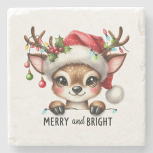 Weihnachtsgeschenk Fröhlich & Heller Steinuntersetzer