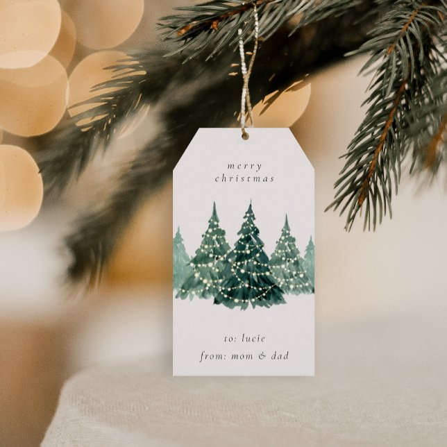 Weihnachtsgeschenk für Aquarellen Geschenkanhänger (Von Creator hochgeladen)