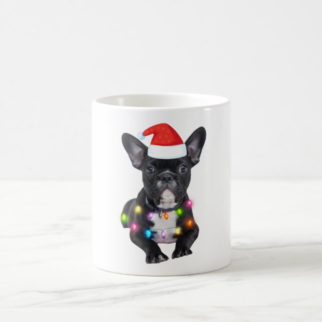 Weihnachtsgeschenk für Bulldoggen Kaffeetasse (Mittel)