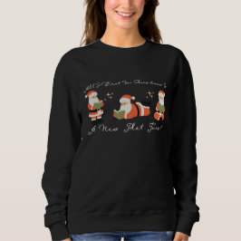 Weihnachtsgeschenk für das Buch Lover Sweatshirt