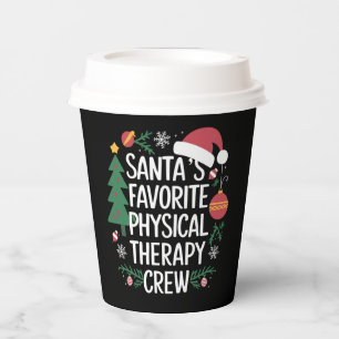 Weihnachtsgeschenk für das Lieblings-Physiotherapi Pappbecher