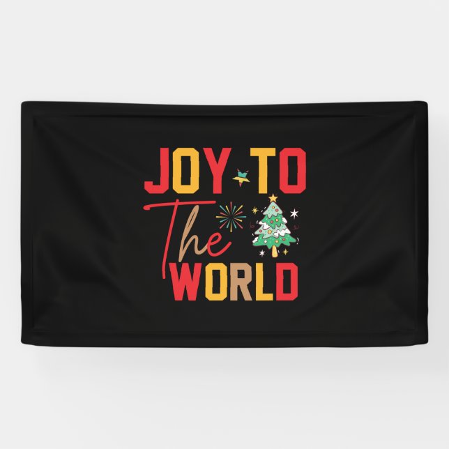 Weihnachtsgeschenk für die Welt Banner (Horizontal)