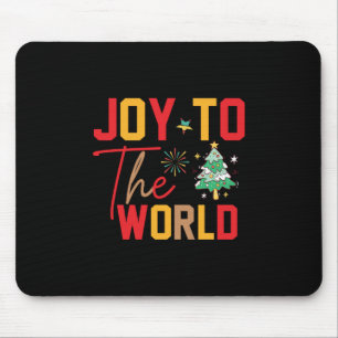 Weihnachtsgeschenk für die Welt Mousepad