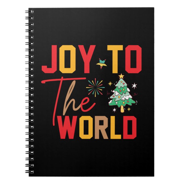 Weihnachtsgeschenk für die Welt Notizblock (Vorderseite)