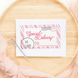 Weihnachtsgeschenk für Feiertage Rechteckiger Aufkleber