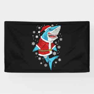 Weihnachtsgeschenk für Haie Weihnachtsgeschenke Banner