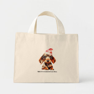 Weihnachtsgeschenk für Haustiere Mini Stoffbeutel