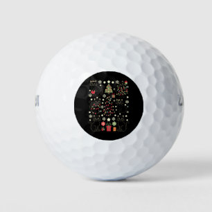 Weihnachtsgeschenk für Katzenliebhaber für Katzenb Golfball