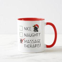 Weihnachtsgeschenk für Massagen Tasse