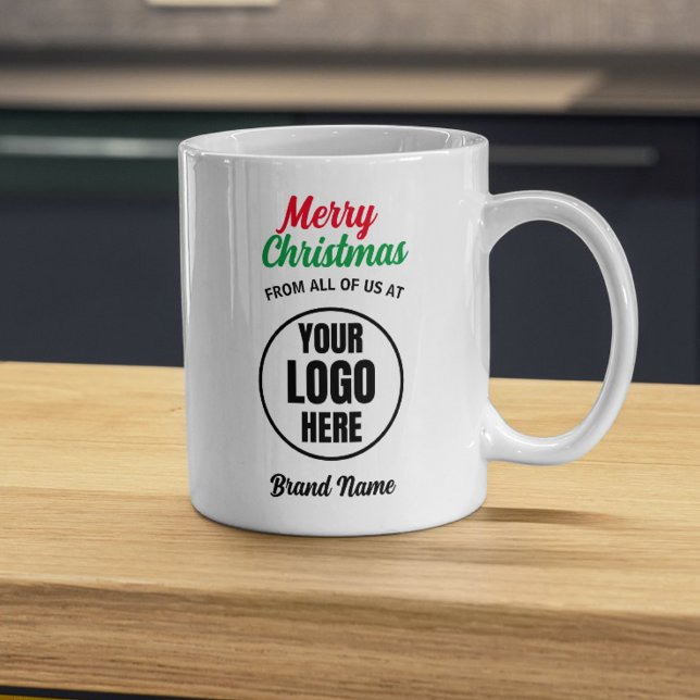 Weihnachtsgeschenk für Mitarbeiter mit Markenbezei Kaffeetasse (Von Creator hochgeladen)