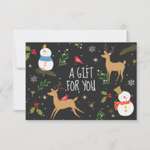 Weihnachtsgeschenk für Snowmen und Rentiere