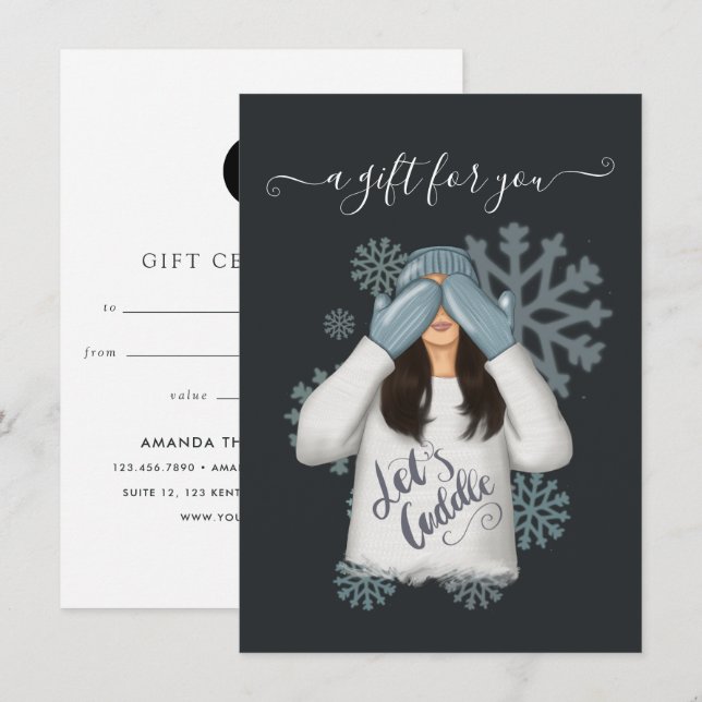 Weihnachtsgeschenk für Unternehmen (Vorne/Hinten)