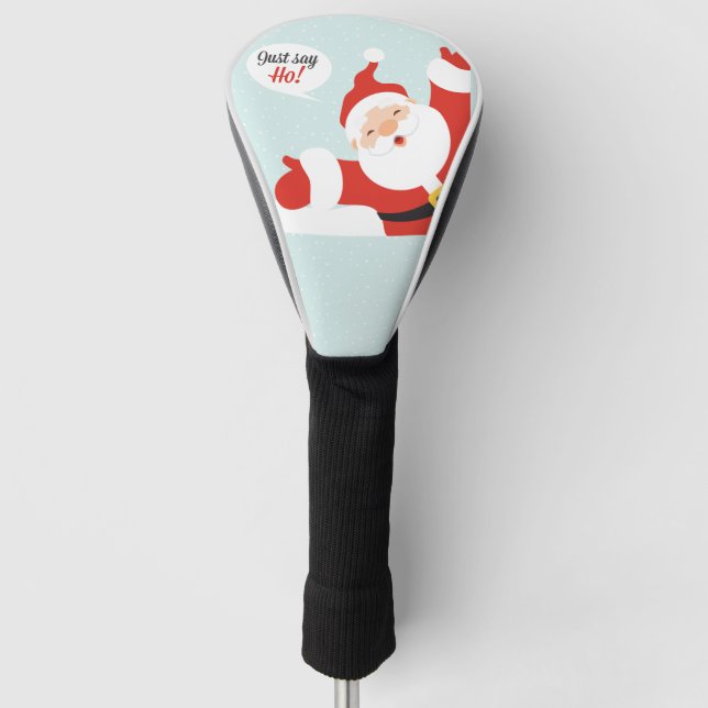 Weihnachtsgeschenk für Vater und Großvater Golf Headcover (Vorderseite)