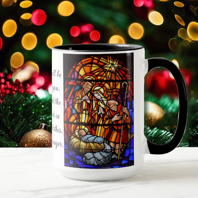 Weihnachtsgeschenk für Weihnachtslieder aus Glas Tasse (Von Creator hochgeladen)