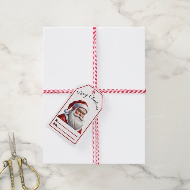 Weihnachtsgeschenk Geschenkanhänger (Mit Garn)