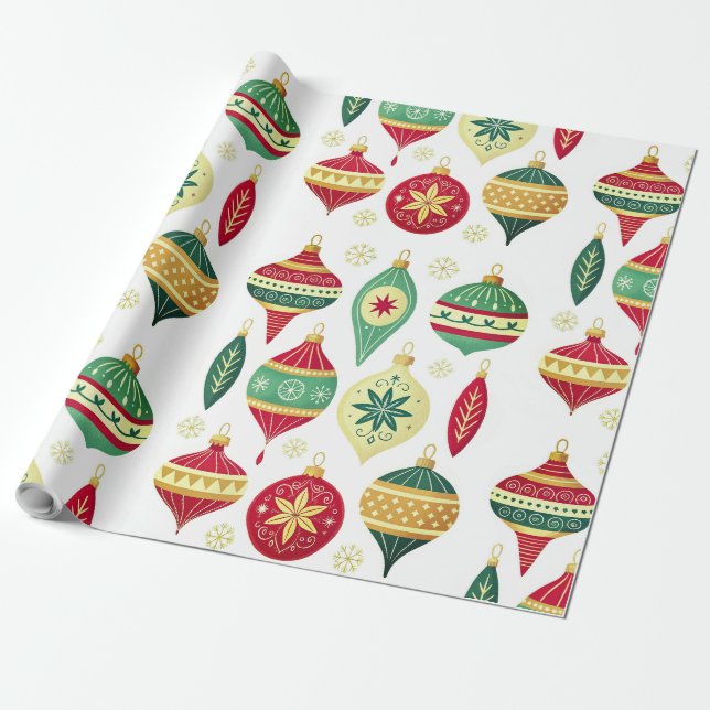 Weihnachtsgeschenk Geschenkpapier (Ungerollt)