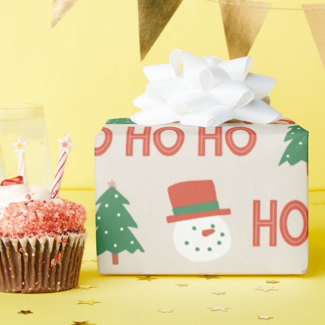 Weihnachtsgeschenk Geschenkpapier (Geburtstagsparty)