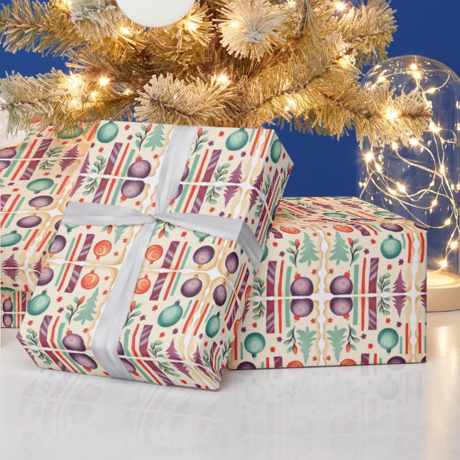 Weihnachtsgeschenk Geschenkpapier (Feiertage)