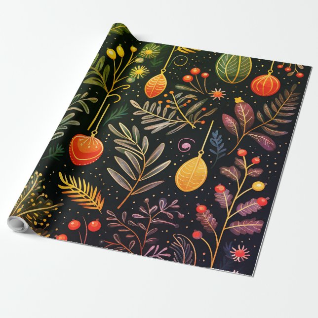 Weihnachtsgeschenk Geschenkpapier (Ungerollt)