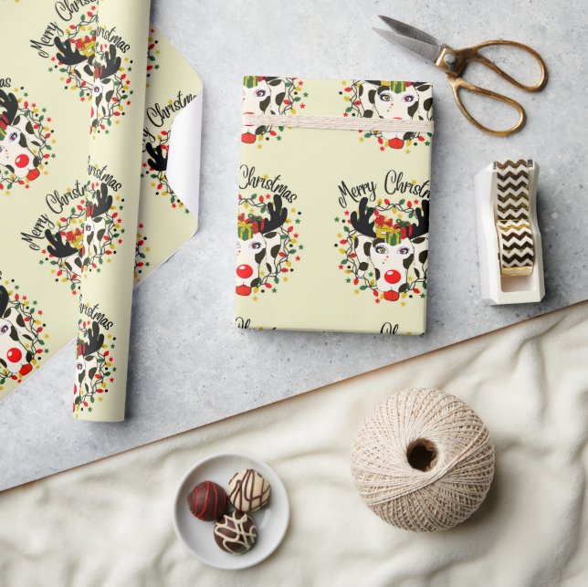 Weihnachtsgeschenk Geschenkpapier (Kunsthandwerk)