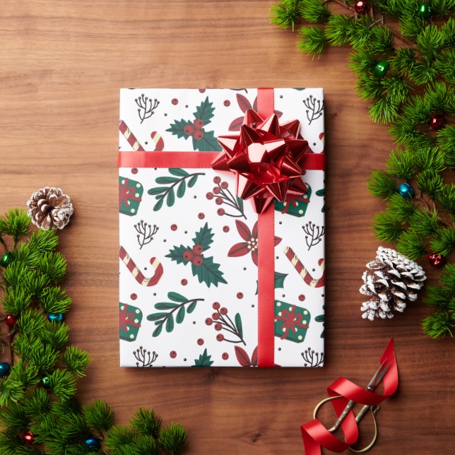 Weihnachtsgeschenk Geschenkpapier (Feiertagsgeschenk)