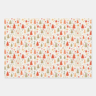 Weihnachtsgeschenk Geschenkpapier Set