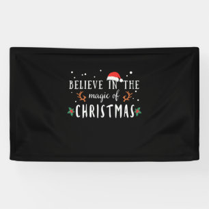 Weihnachtsgeschenk glauben an die Magie der Weihna Banner