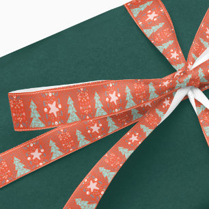 Weihnachtsgeschenk Hübsch Satinband