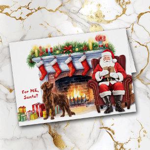 Weihnachtsgeschenk Irish Setter Hund Holiday